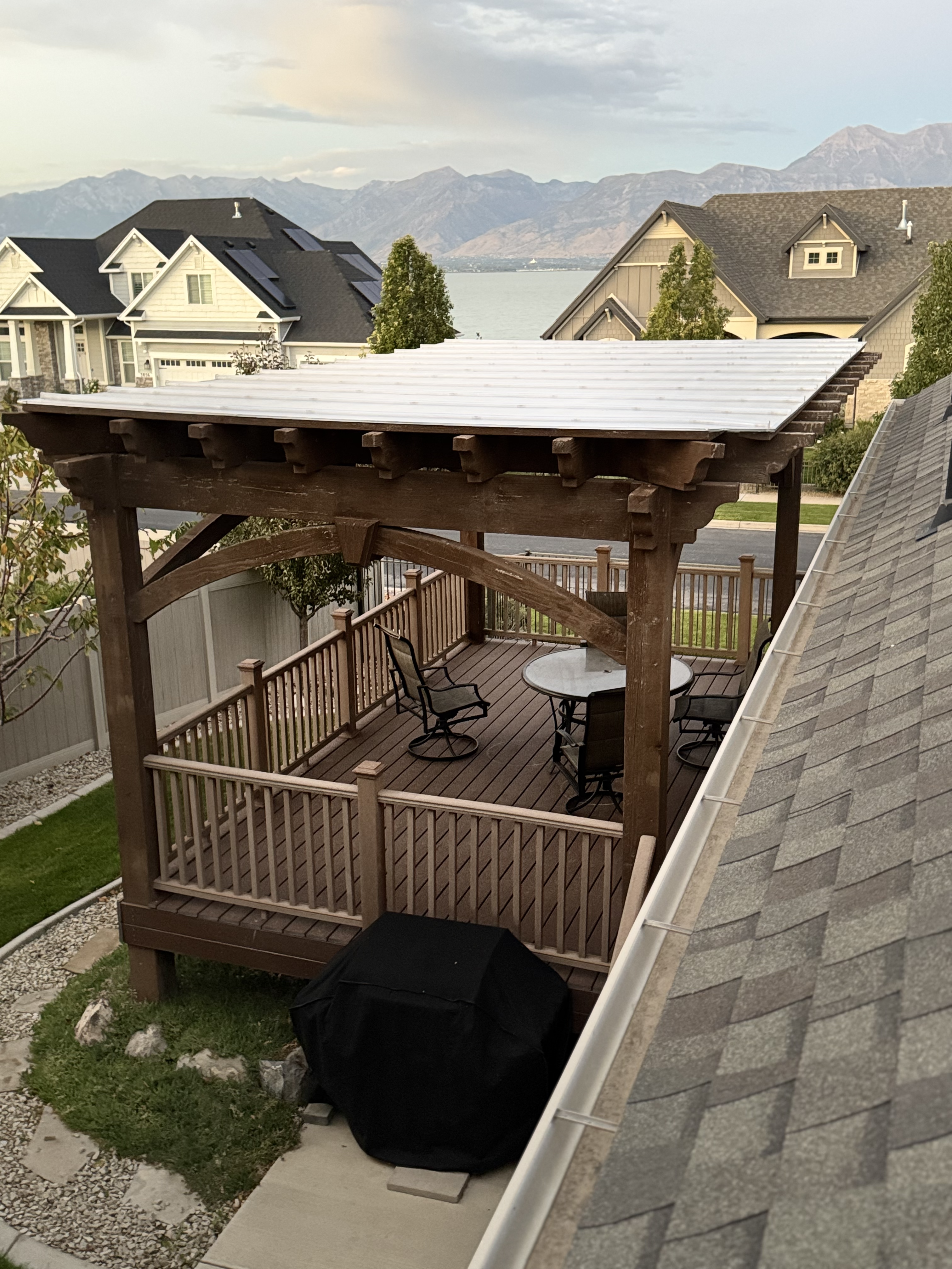 PergoGuard polycarbonate roofing panels