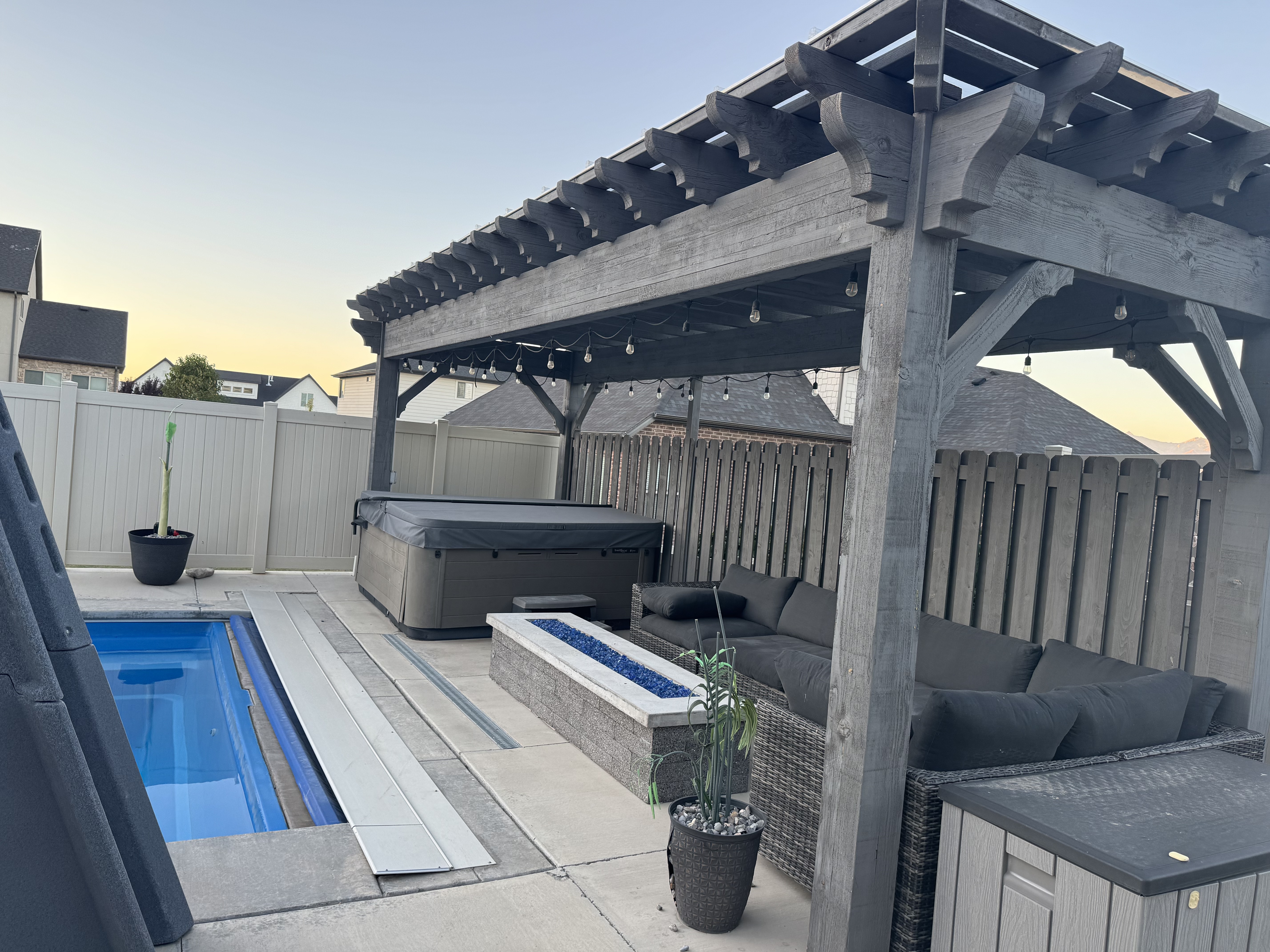 PergoGuard lake view pergola Utah
