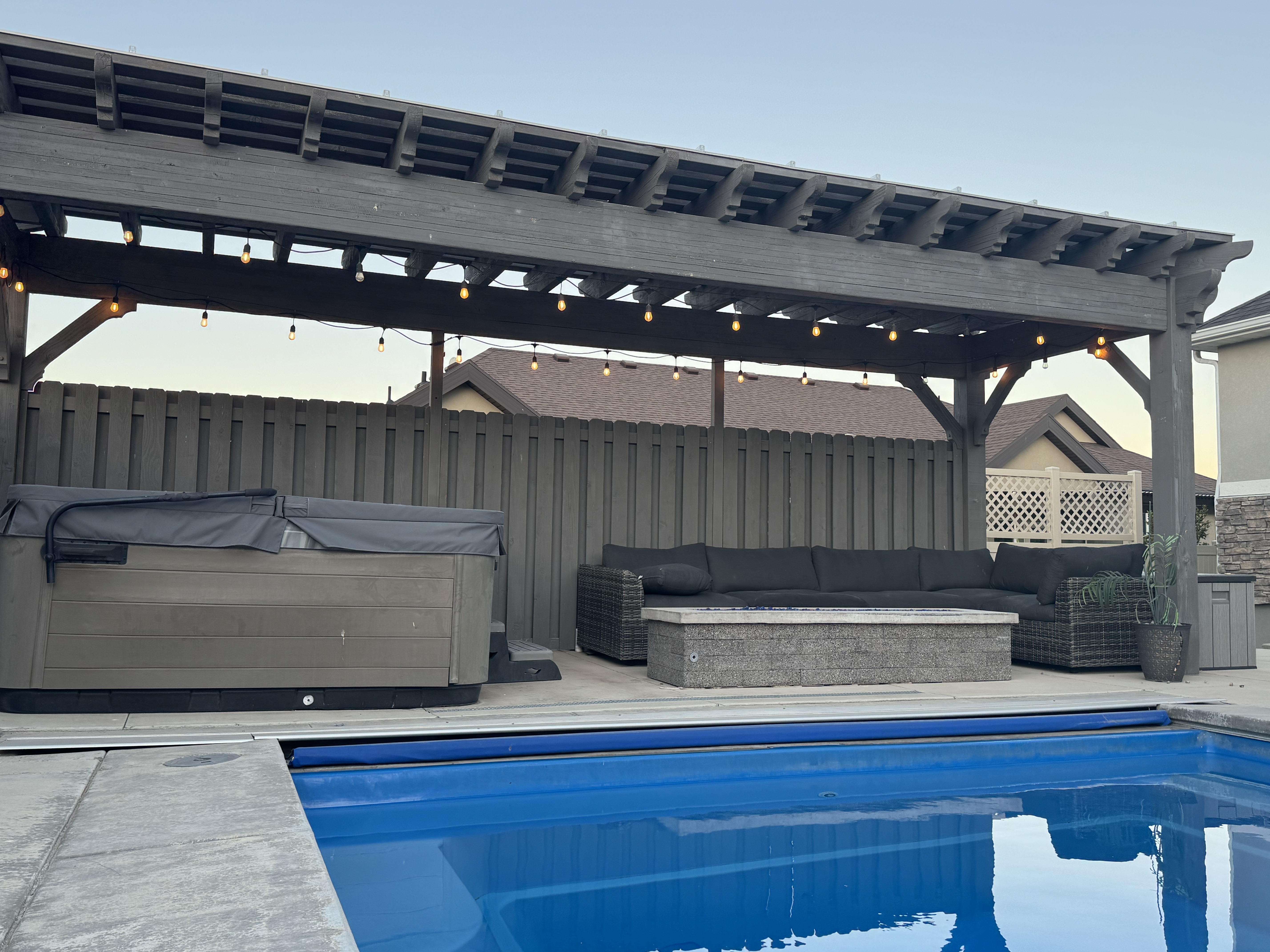 PergoGuard pergola roof Utah mountains